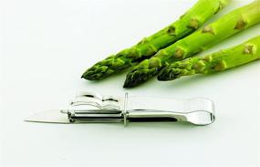 img 1 attached to HIC Asparagus Peeler Stainless 7 Inches