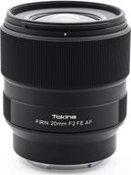 tokina firin 20mm auto focus logo