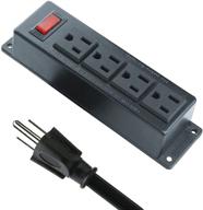 vilong recessed power strip with usb logo