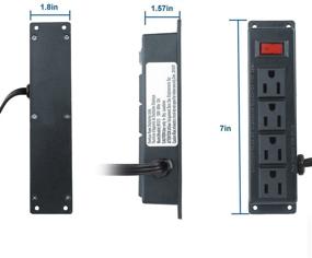 img 3 attached to Вглубленная розетка VILONG с USB