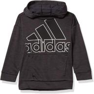 👚 девочки' активный adidas толстовка с капюшоном из флиса - одежда логотип