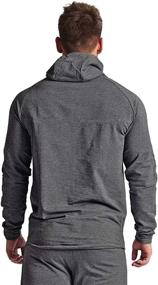 img 2 attached to Fashion Pullover Athletic Workout Sweatshirts Men's Clothing and Active