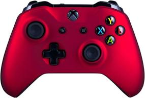 img 4 attached to 🎮 Enhanced Xbox One S Wireless Controller for Microsoft Xbox One - Soft Touch Red X1 with Added Comfort Grip - Multiple Color Options - Ideal for Extended Gaming Sessions