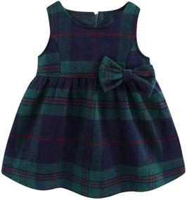 img 4 attached to 👗 Winter Girls' Clothing in Dresses - Mud Kingdom Toddler Dresses