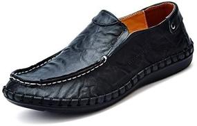 img 1 attached to Noblespirit Driving Leather Fashion NSLFS0899 Bl44 Men's Shoes