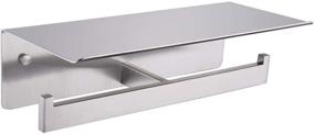 img 4 attached to Stylish and Durable APL Stainless Bathroom Storage Brushed: Organize with Elegance