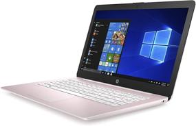 img 2 attached to 💻 Newest HP 14inch Stream Laptop, AMD A4-9120 Processor, 4GB DDR4 RAM, 64GB SSD, AMD Radeon Graphics, WiFi, Bluetooth, HDMI, Windows 10 Home (Renewed) - Pink, A4-9120, 64GB SSD