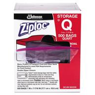 ziploc double zipper storage plastic logo