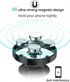 img 2 attached to Magnetic Powerful 360°Rotation Universal Phone、GPS