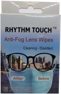 🌫️ rhythm touch anti-fog lens wipes: stop glasses from fogging logo