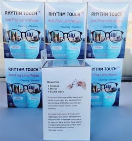 img 1 attached to 🌫️ Rhythm Touch Anti-Fog Lens Wipes: Stop Glasses from Fogging