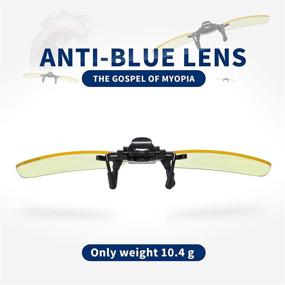 img 1 attached to 👓 DUCO 8012: Unisex Blue Light Blocking Computer Glasses for Anti Eye Strain & UV Protection