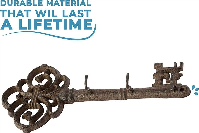 Cast Iron Branch Wall Mounted Hook - Wall Hook for Coat, Jacket, etc - Wall  Mounted Coat Hook - Vintage, Rustic, Decorative - with Screws and Anchors -  5 Long