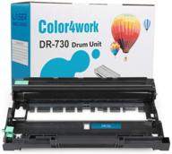 🖨️ color4work drum unit brother dr730 dr-730 imaging drum 1-pack, for brother hl-l2350dw dcp-l2550dw mfc-l2710dw mfc-l2750dw hl-l2395dw hl-l2390dw hl-l2370dw printer logo