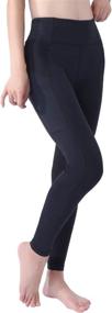 img 1 attached to 🏇 Sports Women's Horse Riding Breeches with Breathable Fabric and Knee Patch Grip for Schooling and Equestrian Activities