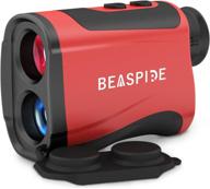 🎯 laser golf hunting rangefinder 1100 yards 7x - rechargeable, flag-lock, speed, range, scan - ideal for golf, hunting, hiking, and engineering logo