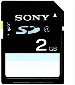 img 1 attached to 💿 Sony Черная карта памяти SD объемом 2 ГБ SF-2N1