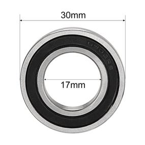 img 1 attached to Подшипник Uxcell 6903 2RS ​​1180903 Bearings