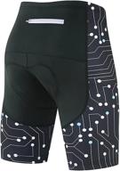 🚴 coconut ropamo men's cycling shorts - biking shorts with 4d padded anti-slip cuff - cycle wear tights for bike riding logo