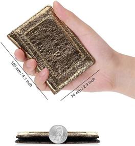 img 2 attached to Stylish KAMO Slim Minimalist Wallet: Ideal Wallets for Women's Handbags & Wallets