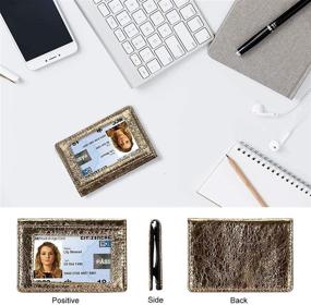 img 1 attached to Stylish KAMO Slim Minimalist Wallet: Ideal Wallets for Women's Handbags & Wallets