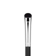 short shader precision eyeshadow smudge brush - high-end small eyeshadow brush for creasing & cat eye makeup look - premium quality - cruelty free logo