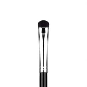 img 4 attached to Short Shader Precision Eyeshadow Smudge Brush - High-End Small Eyeshadow Brush for Creasing & Cat Eye Makeup Look - Premium Quality - Cruelty Free