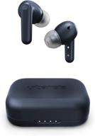 🎧 urbanista london true wireless earbuds: active noise cancelling, 25 hours playtime, touch controls, clear calling - blue logo