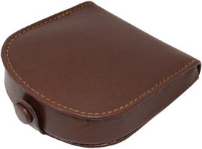 img 1 attached to 👜 Premium Visconti Brown Leather Change Holder: Stylish and Functional Wallet Accessory