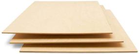 img 4 attached to 🔥 Baltic Birch Plywood 3mm - 50 Pack, B/BB Grade - Perfect for Laser, CNC Cutting & Wood Burning