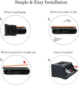 img 3 attached to Cartlee Compatible Toner Cartridges for Samsung CLT-K404S CLT-C404S CLT-M404S CLT-Y404S - 1 Black, 1 Each Color - Compatible with Xpress SL-C430W SL-C480FW SL-C480W c430 y404 k404 c480