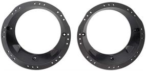 img 1 attached to 🔊 Metra 82-9601 6.5-6.75" Speaker Adapter for 1998-2013 Harley Davidson Touring Models, Black