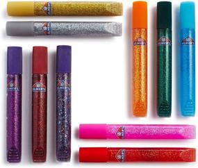 img 2 attached to 🌈 Elmer’s Rainbow Glitter Glue Pen Set, Assorted Colors, 0.356 oz Each, Pack of 31 - Ideal for Slime Making