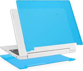 img 1 attached to 📦 mCover Hard Shell Case for 11.6-inch Lenovo C330 Series Chromebook Laptop (Late-2018) - LEN-C330 Aqua (Not Compatible with Lenovo N21 N22 N23 N24 100E 300E 500E Flex 11 Yoga 11e Chromebook)