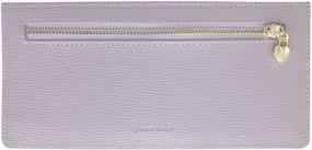 img 3 attached to Premium Women's Credit Leather Wallet with Zipper - Stylish Handbags & Wallets