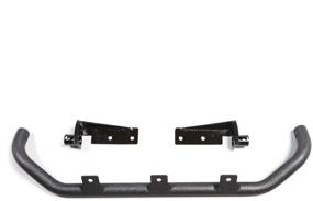 img 1 attached to Rugged Ridge 11232.20 Light Bar, Bumper Mounted, Textured Black for 2007-2018 Jeep Wrangler JK