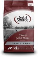 🐕 nutrisource grain free prairie select dog food with quail 30lb logo