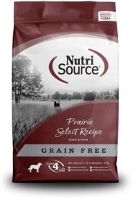 img 2 attached to 🐕 Nutrisource Grain Free Prairie Select Dog Food with Quail 30Lb