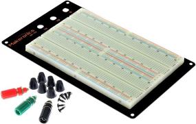 img 2 attached to 🧪 Makeronics Solderless 1660 Breadboard Super Kit - Experiment & Prototype circuits with Aluminum Back Plate + 350 Jumper Wires + 65 Jumpers for Arduino Projects