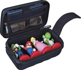 img 3 attached to 🎮 Black Deluxe Traveler Case/Box for Nintendo 3DS Amiibo - Officially Licensed Protective Storage, Display, and Carrying Solution
