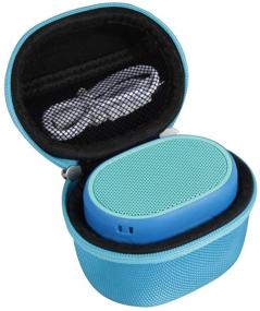 img 4 attached to 🔵 Protect and Carry Your Sony XB01 Bluetooth Speaker Anywhere with Hermitshell Travel Case – Blue
