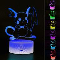 🌟 enhance your décor with the zxc 3d illusion lamp toys night light - 7 color change led desk lamp-333 логотип