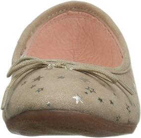 img 3 attached to ✨ Sparkle in Style: Oshkosh B'gosh Ballet Silver Toddler Girls' Shoes