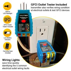 img 3 attached to 🔌 VersativTECH 3-in-1 Circuit Breaker Finder Multitool: GFCI Circuit Tester, LED Flashlight, and Accuracy in Identifying Power Source for Outlets