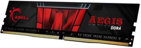 img 2 attached to 🔥 G.Skill Aegis DDR4 16GB PC 3200 CL16 RAM Kit (F4-3200C16D-16GIS) – Высокопроизводительная память 2x8GB