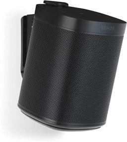 img 4 attached to 🔲 Stylish and Space-saving: Flexson Wall Mount for SONOS One (Single, Black)