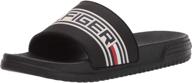 👟 ботинки для детей tommy hilfiger unisex kids' geo logo slide sandal - спортивная обувь логотип