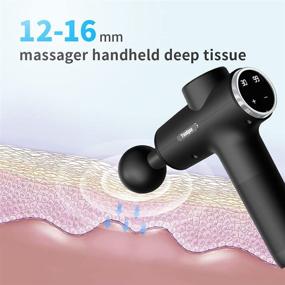 img 1 attached to 🏋️Массажный пистолет Youdgee Deep Tissue: Эффективное облегчение боли для спины, шеи, плеч, ног - перкуссионный массажный пистолет идеально подходит для спортсменов - 30 скоростных уровней массажного инструмента