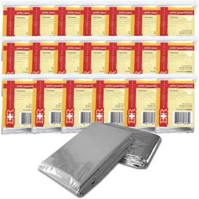 img 4 attached to 🔥 Essential Emergency Mylar Thermal Blankets Pack: Optimal Safety and Warmth in Critical Situations