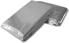 img 1 attached to 🔥 Essential Emergency Mylar Thermal Blankets Pack: Optimal Safety and Warmth in Critical Situations